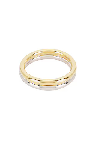 Connor Bracelet Cuff Set in Gold & Silver | Revolve Clothing (Global)