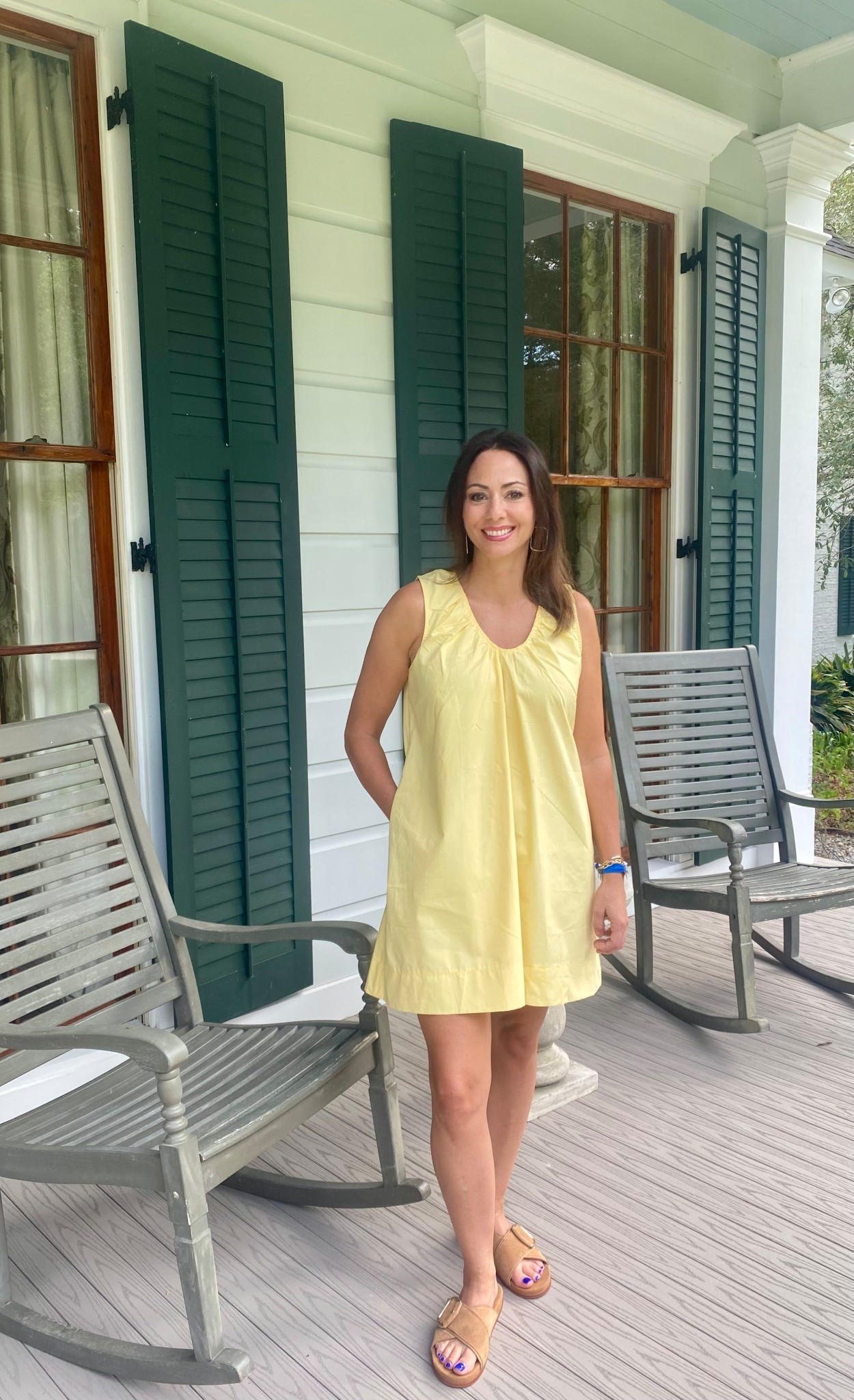 FNL ready! 💙💛 yellow dress to brighten your wardrobe ! #gameday

#LTKFindsUnder50