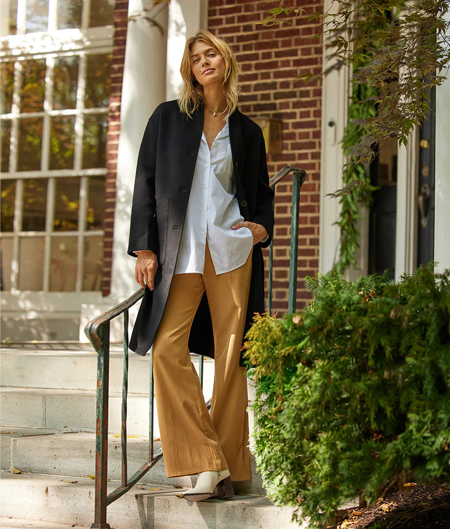 The Warmest Wool Cocoon Coat | SummerSalt