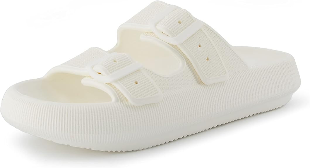 CUSHIONAIRE Women's Fame recovery cloud slide with +Comfort | Amazon (US)