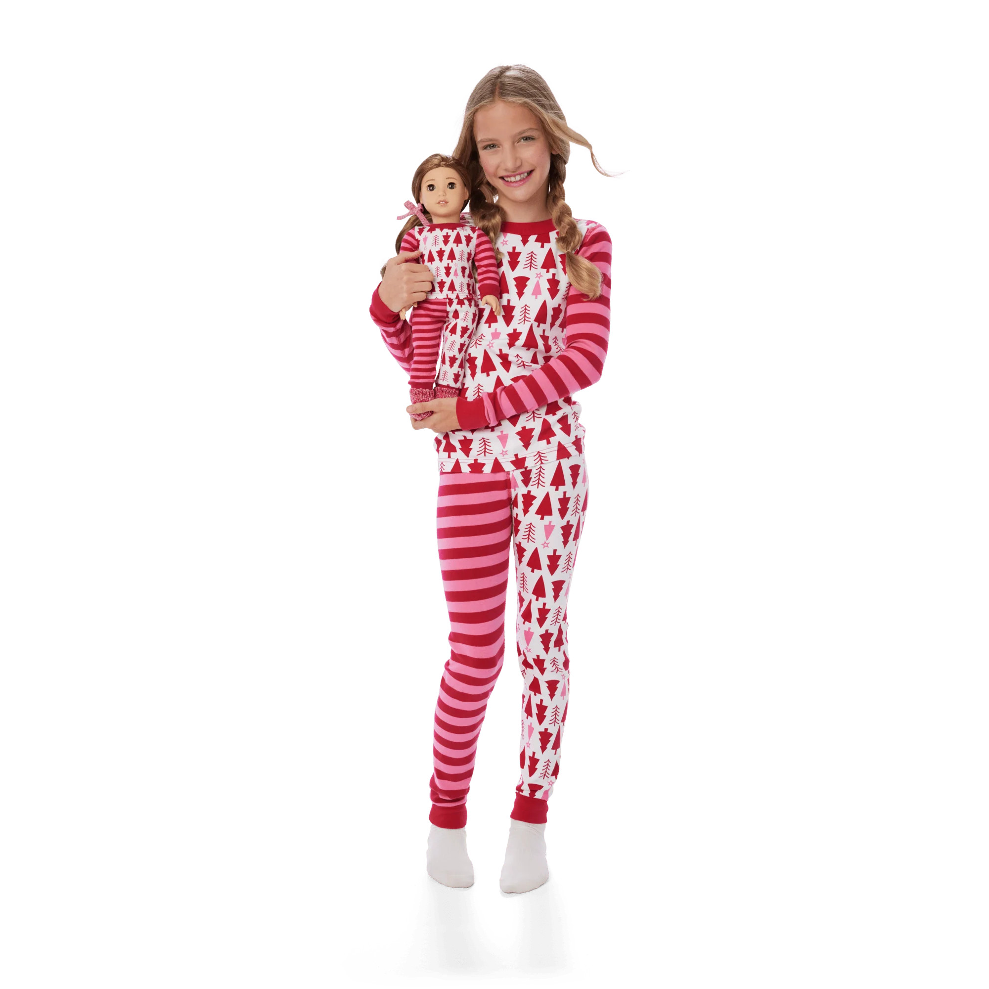 American Girl® x Hanna Andersson Holiday PJs for Girl & Doll | American Girl