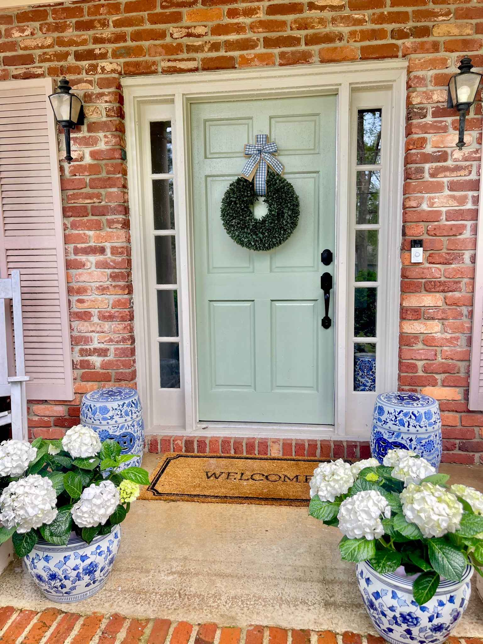Blue and white planters 🤍💙 perfect for every season! 🫶🏼

#LTKFind #LTKunder100 #LTKhome