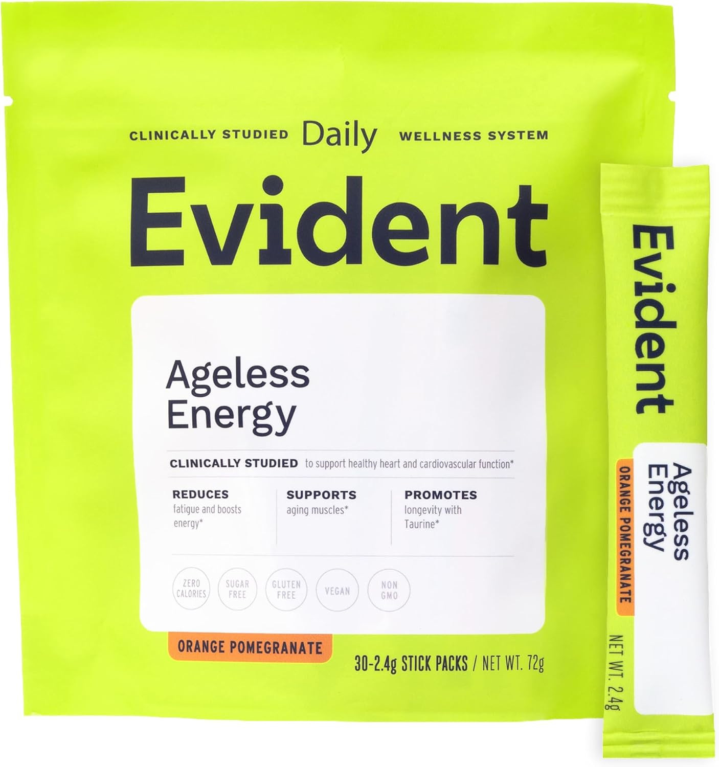 Ageless Energy by Evident – B12 Energy Supplement for Women, Caffeine Free | Amazon (US)