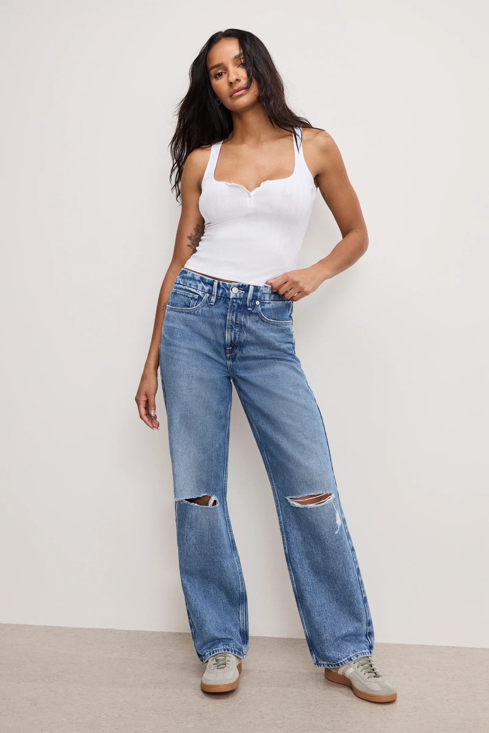GOOD 90S RELAXED JEANS | INDIGO893 | Good American
