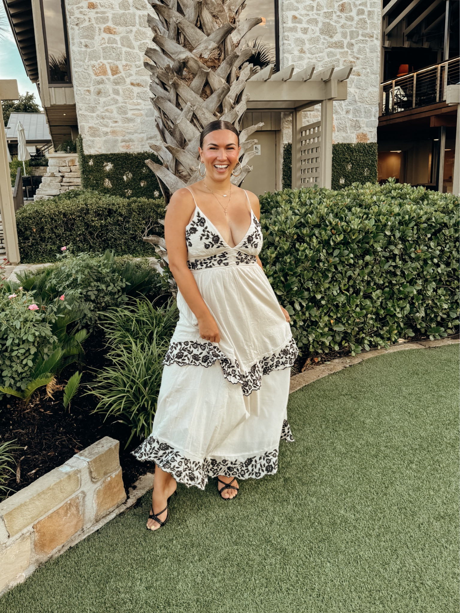 Abercrombie dress - wearing a large 

#LTKFindsUnder100 #LTKMidsize #LTKSaleAlert