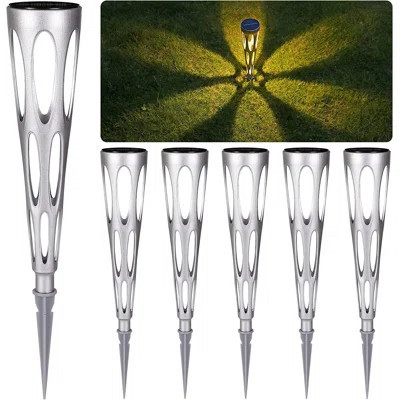 Solar Powered LED Pathway Light Pack | Wayfair North America