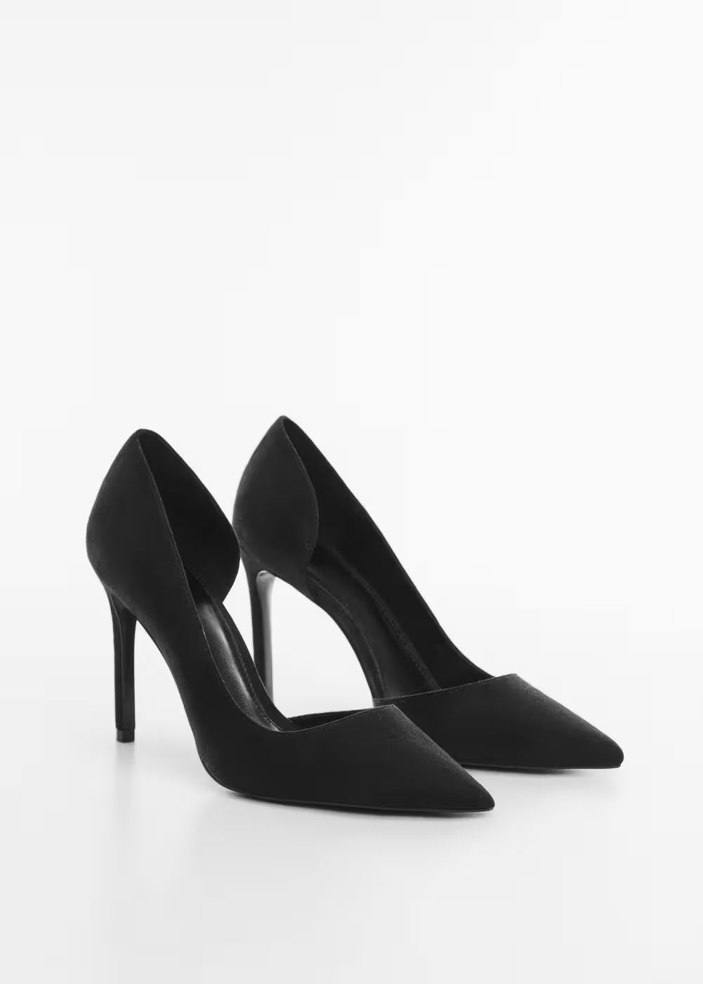 Asymmetrical heeled shoes -  Women | Mango United Kingdom | MANGO (UK)