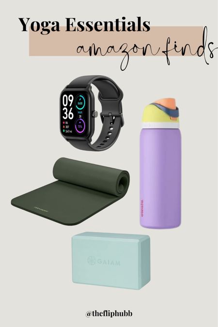 Elevate your yoga practice with these essential items that enhance your mind-body connection. Stay on track and monitor your progress with an activity tracker, while finding your balance on a supportive yoga mat. Enhance your poses and deepen stretches with a versatile yoga block, and stay hydrated with a reliable Owala water bottle by your side. Embrace mindfulness, nourish your body, and flow through your practice with ease using these yoga essentials. Namaste! 🧘‍♀️🌿💧






#YogaEssentials #MindBodyConnection #YogaJourney #YogaGear #YogaPractice #ActivityTracker #YogaMat #YogaBlock #OwalaWaterBottle #Wellness #YogaLifestyle #YogaFlow #Namaste #YogaCommunity #FitnessMotivation #SelfCare #YogaInspiration #YogaEveryday #Mindfulness #Hydration #YogaGoals



#LTKfit #LTKFind #LTKhome