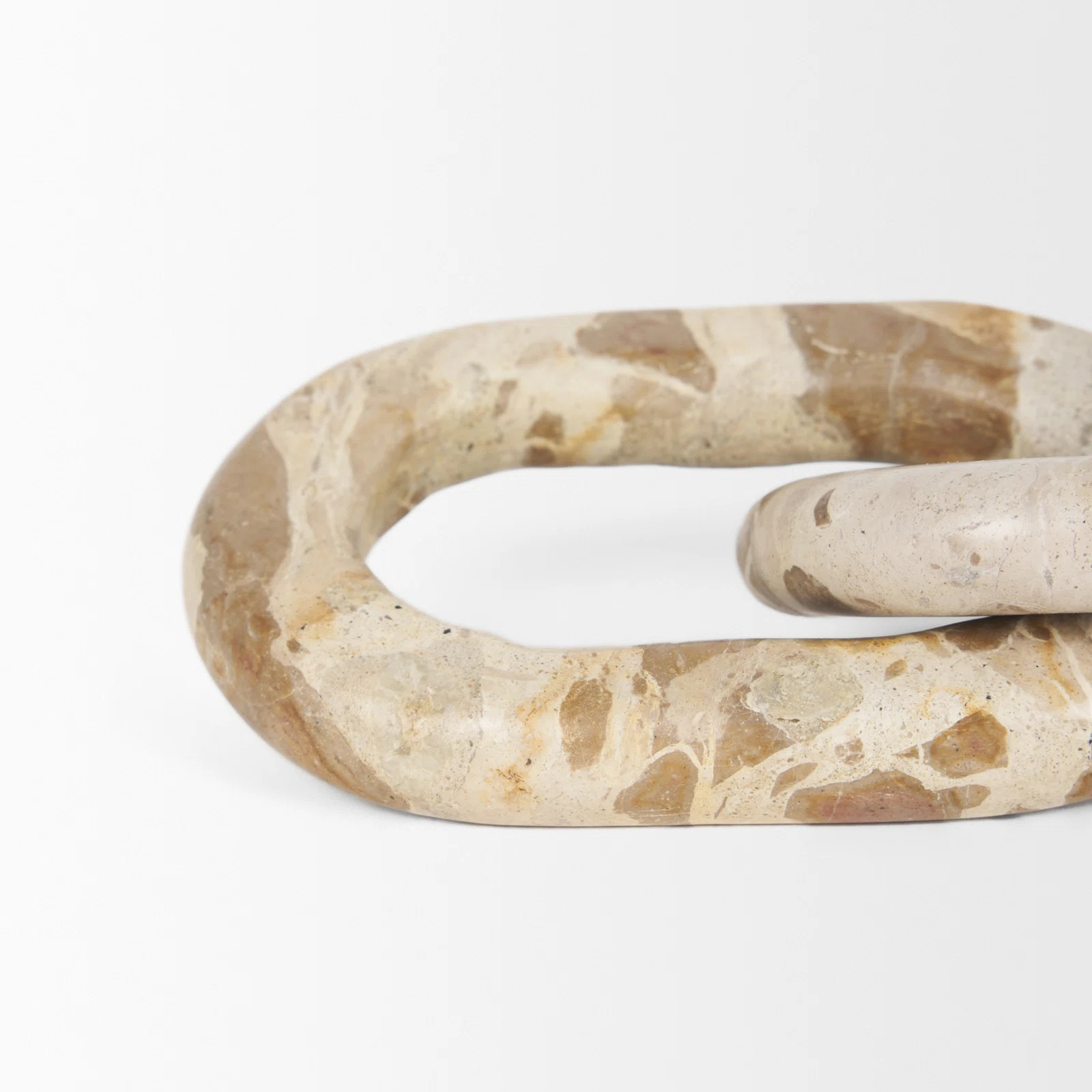 Pinehurst Marble Chain Link Decorative Object | Joss & Main