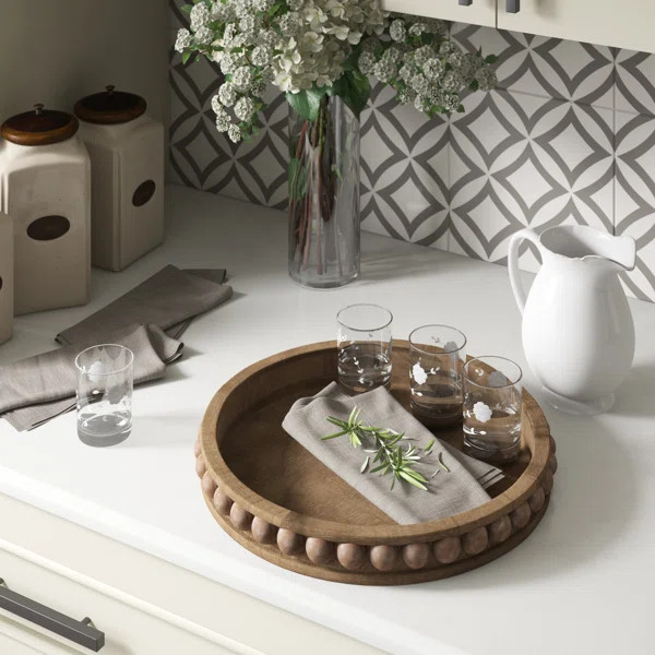 Mace Solid Wood Tray | Wayfair North America
