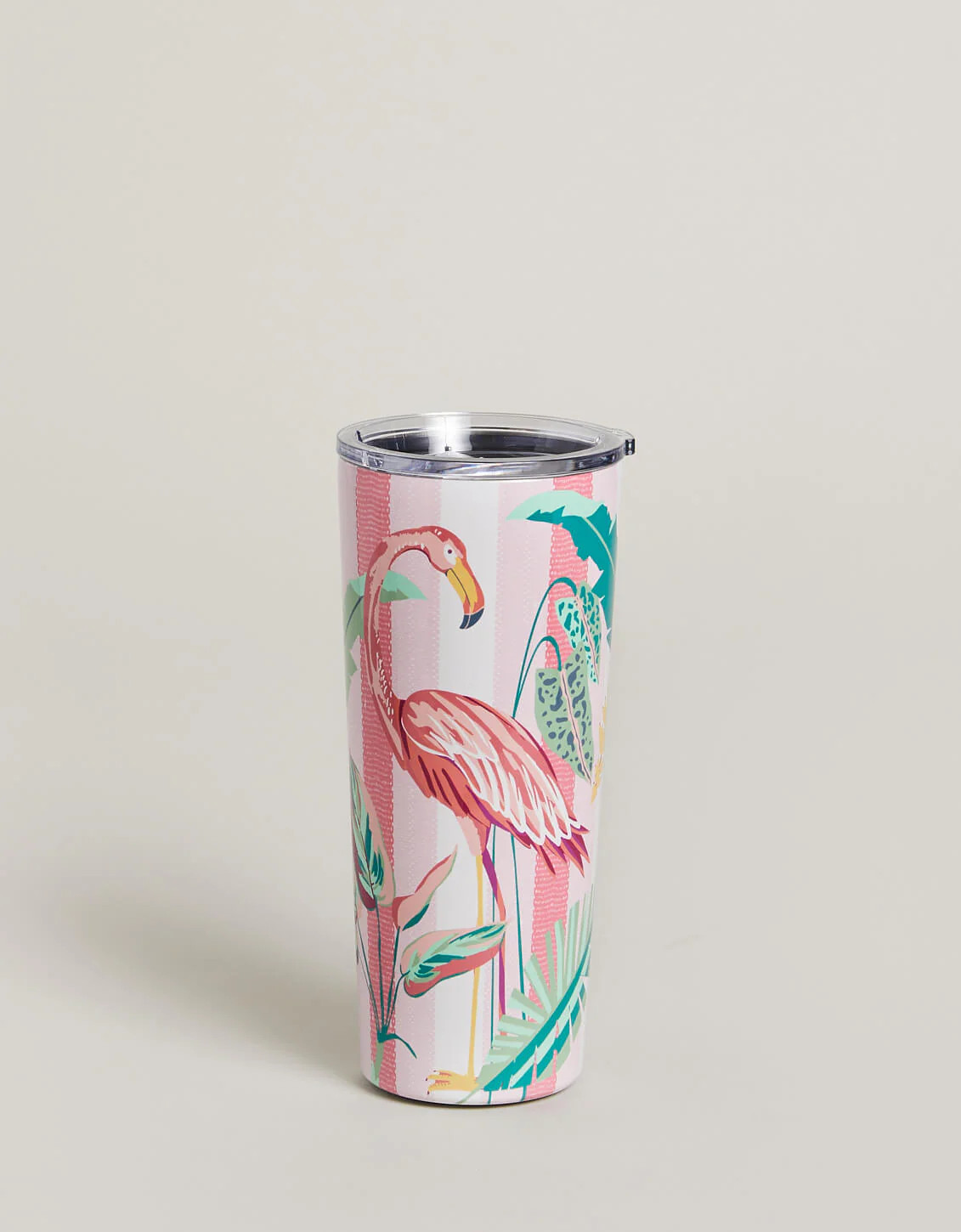 Stainless Steel Tumbler 22 oz. Tropic Flamingo | Spartina 449