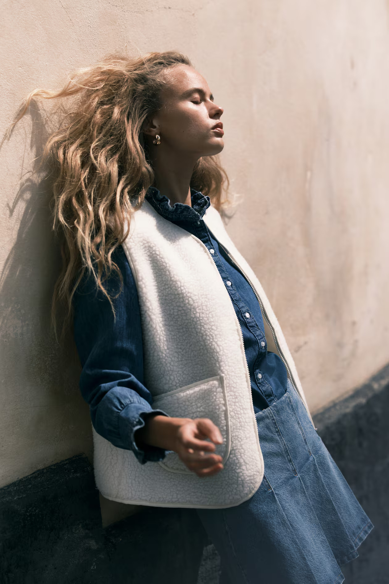 Teddy gilet | H&M (US + CA)