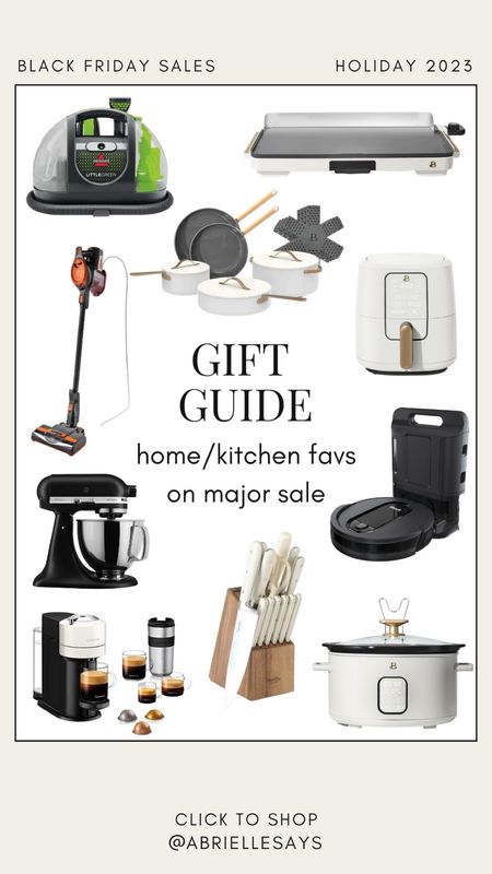 Home and kitchen faves way on sale today! #blackfriday #appliances #kitchen #sale #salealert

#LTKCyberWeek #LTKHoliday #LTKGiftGuide