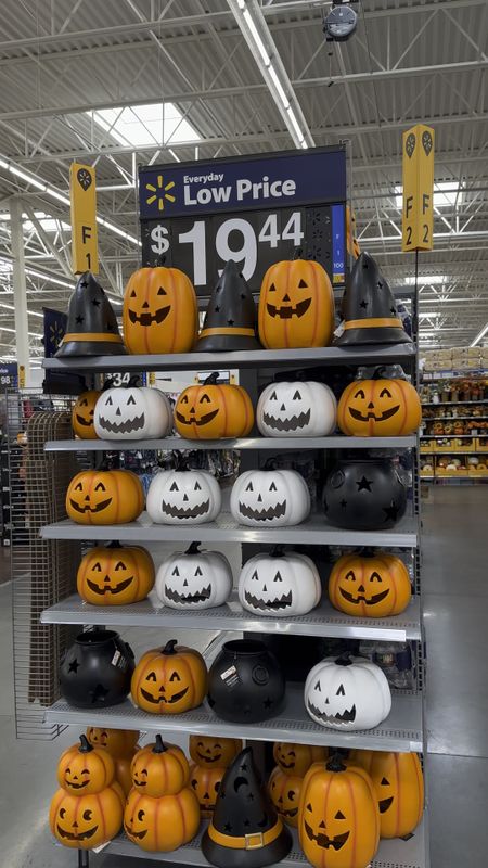 Walmart Jack-o-lanterns! Perfect for a pottery barn dupe project! Can’t wait to use mine. 

Halloween decor, pumpkin decor, ceramic jackolantern 

#LTKFind #LTKBacktoSchool #LTKSeasonal