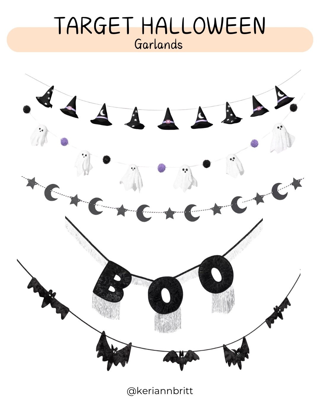 Target Halloween Garlands

Target finds / Target Halloween / Halloween decor / Halloween decorations / classic Halloween / Halloween 2025

#LTKHome #LTKSeasonal