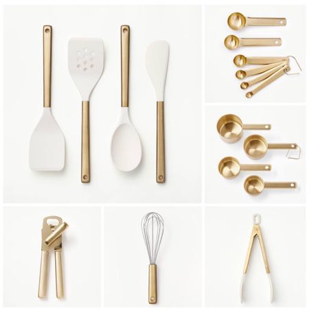 Target white and gold kitchen utensils 

#LTKSaleAlert #LTKFindsUnder50 #LTKHome