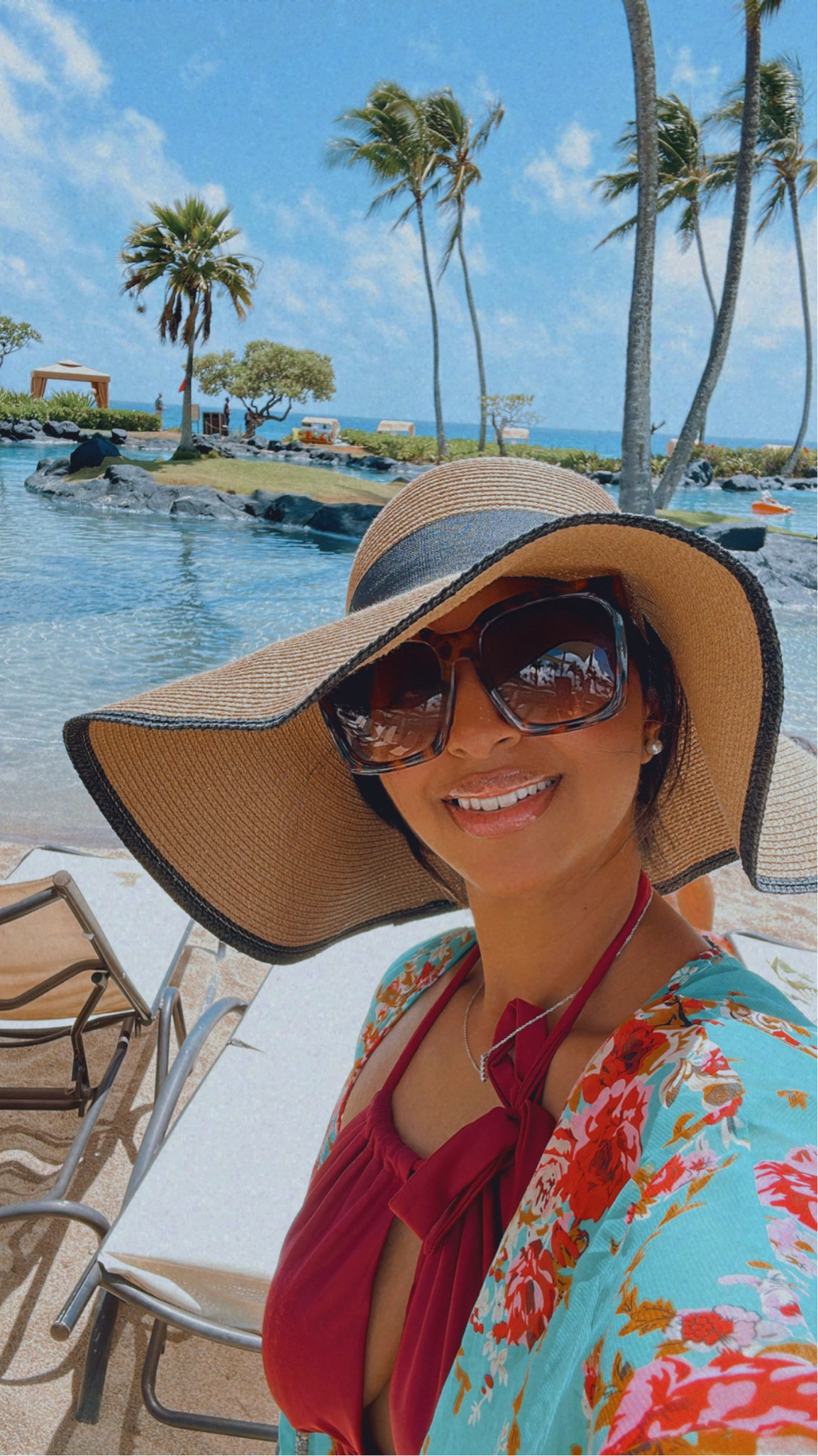 Beach hat. Pool hat. Vacation hat. Oversized sunglasses. Vacay outfit. Essentials. Bachelorette party. Girl’s trip. Floppy hats. Trendy hat. Trendy sunglasses. 

#LTKtravel #LTKswim #LTKunder50