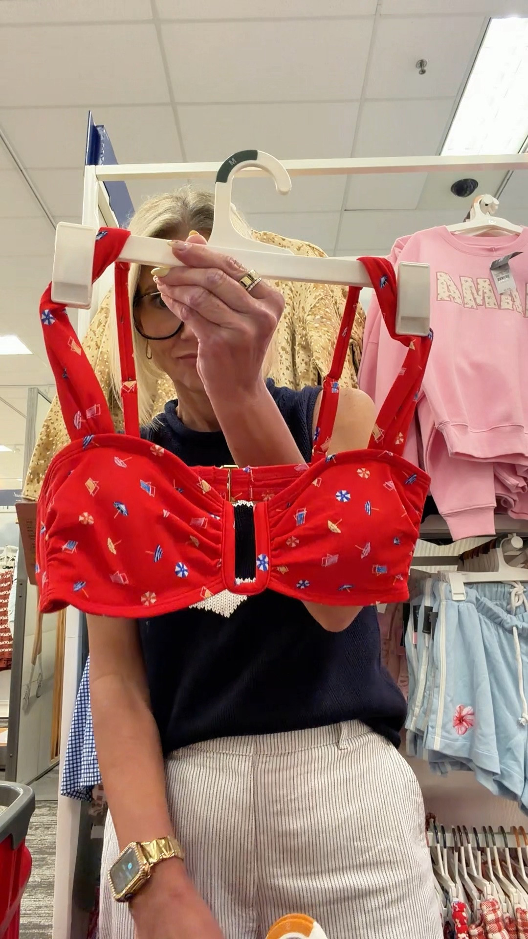 Target Swim is on sale this weekend ONLY! 

I’m loving the red two piece with all things beach themed! And this blue and red polka dot one piece is to die for. Perfect all the fun!

And of course I found a gorgeous yellow suit as well. I love the ruched detail and fun texture. The yellow coverup will go great with it too 😉

#LTKOver40 #LTKSwim #LTKSaleAlert
