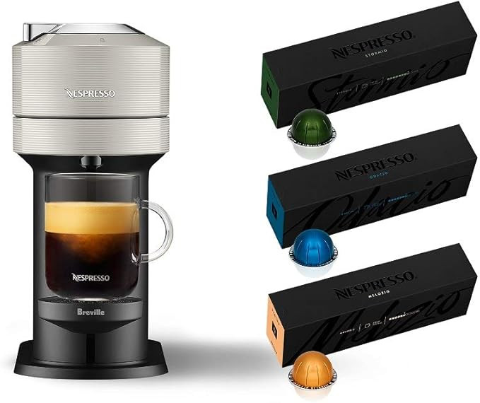 Nespresso Vertuo Next Coffee & Espresso Machine NEW by Breville, Light Grey, Coffee Maker and Esp... | Amazon (US)