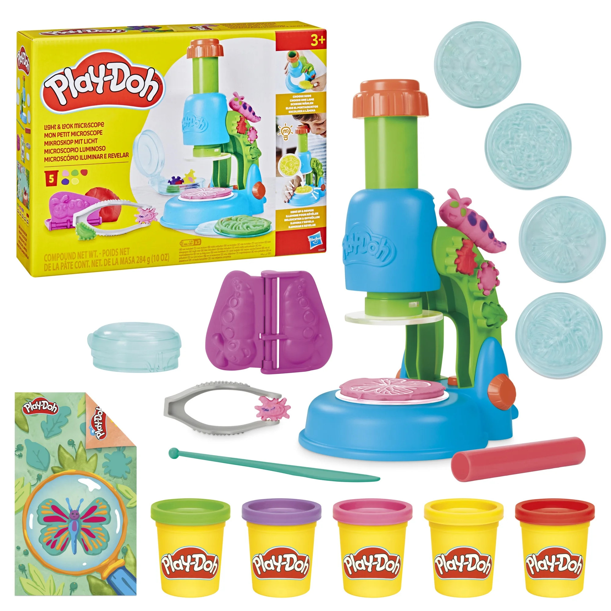 Play-Doh Light & Look Microscope Toy, Arts and Crafts for Boys & Girls, 3+ | Walmart (US)