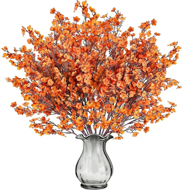 6 Pcs Babys Breath Artificial Flowers Gypsophila Bouquets Bulk Real Touch Fake Silk Flowers for H... | Walmart (US)