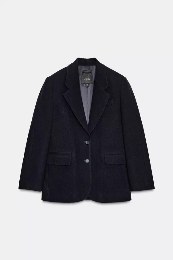 OVERSIZED WOOL BLAZER ZW COLLECTION | Zara Canada