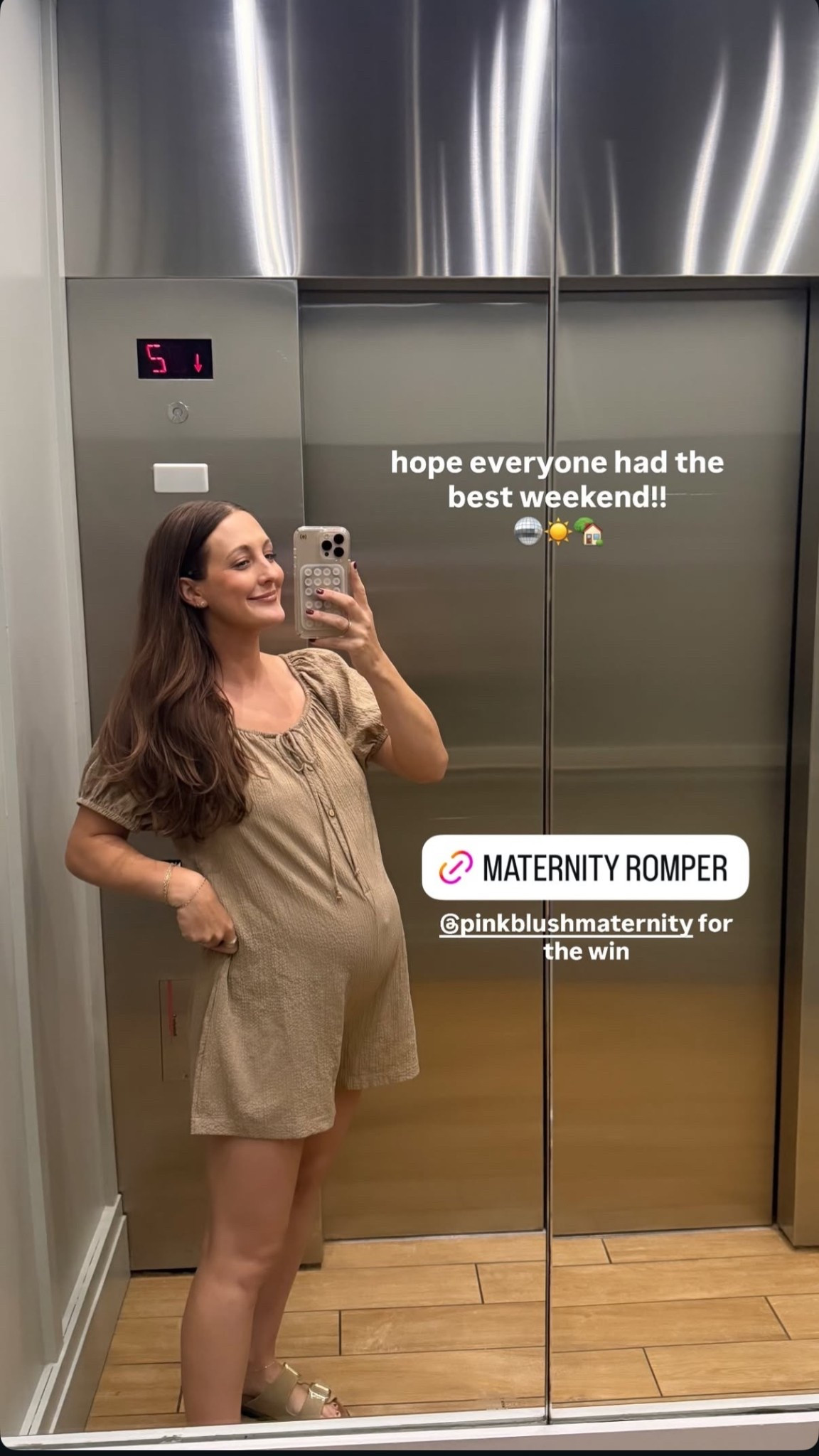 Love this maternity romper 

#LTKBump