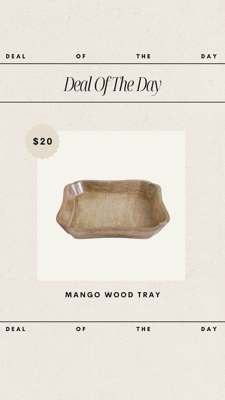Deal of the Day - Walmart Mango Wood Tray // only $20!

wood tray, decor, walmart home, walmart decor, wood tray, wood decor, coffee table styling, shelf styling, console styling, wood bowl, budget friendly home finds, affordable home decor 

#LTKFindsUnder50 #LTKHome #LTKStyleTip