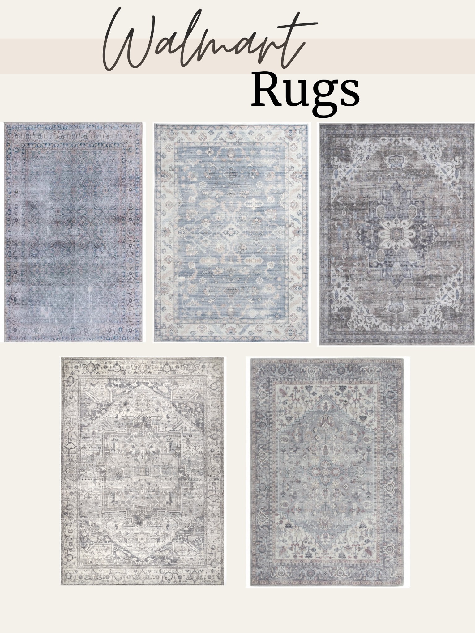 Affordable rugs for every room! Hello, instant room update! 

#LTKunder100 #LTKunder50 #LTKhome