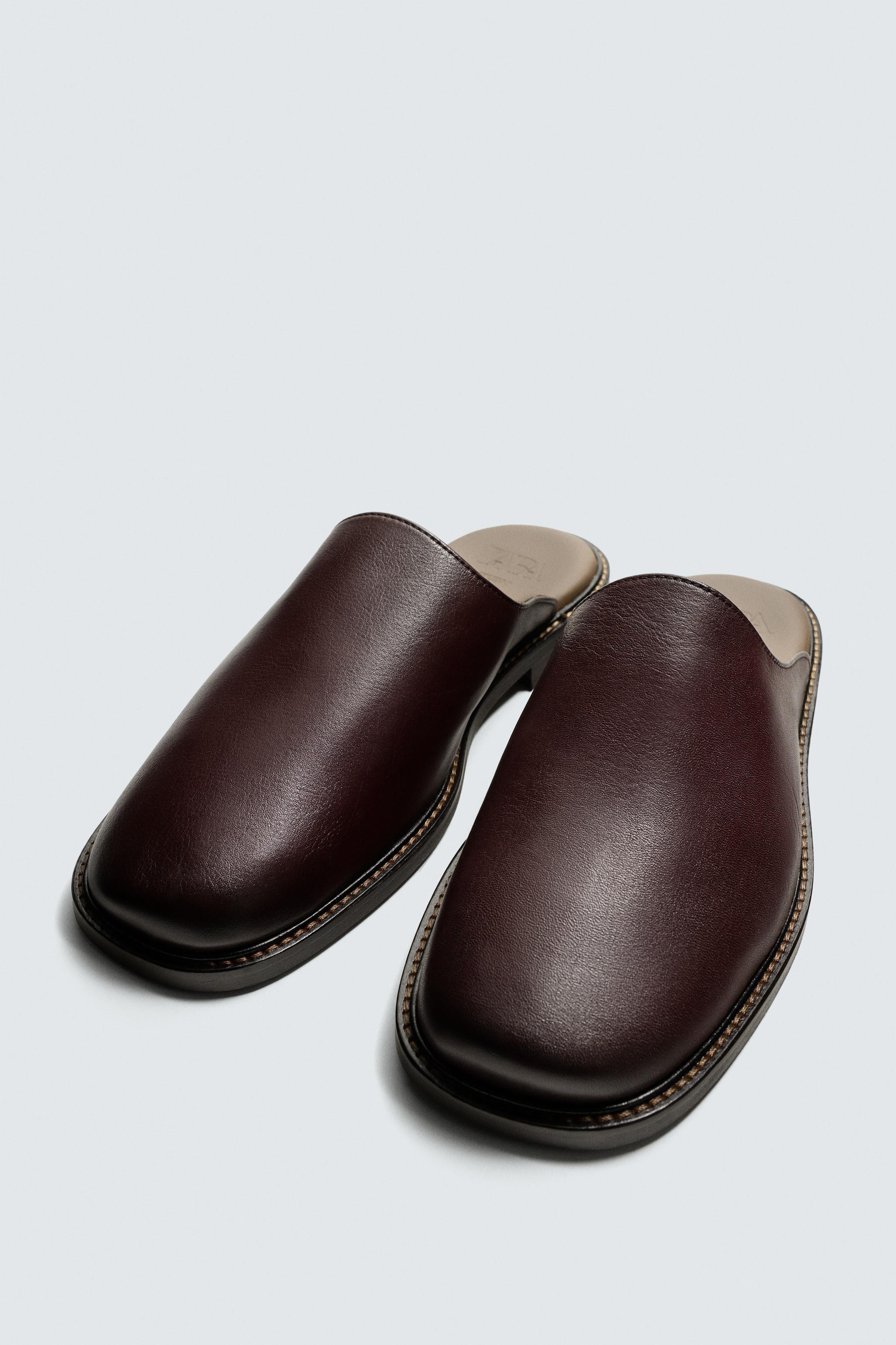 LEATHER CLOGS | Zara US