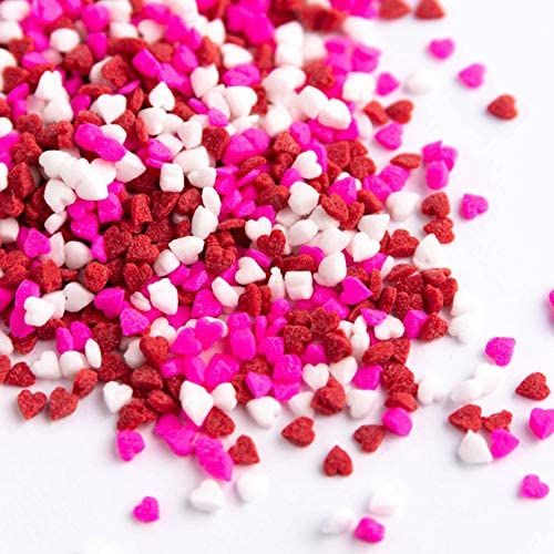 Sweets Indeed Sprinklefetti - Mini Heart Sprinkle Mix - Sprinkles - Gluten-Free Sprinkles for Bak... | Amazon (US)