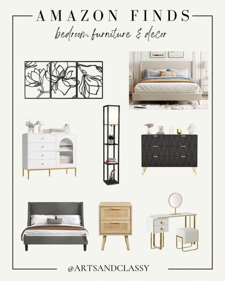 These Modern bedroom furniture and decor finds from Amazon will freshen up your space without breaking the bank! 

#LTKSeasonal #LTKhome #LTKFind