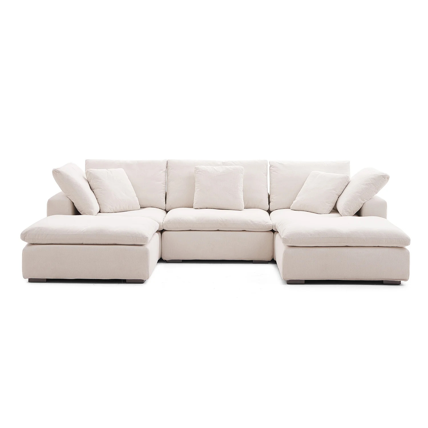 Malibu Cloud U Sectional | Valyou Furniture