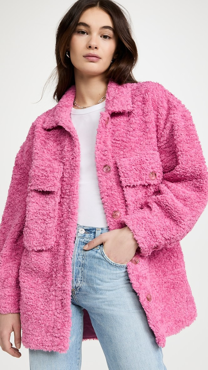 Oversize Sherpa Jacket | Shopbop