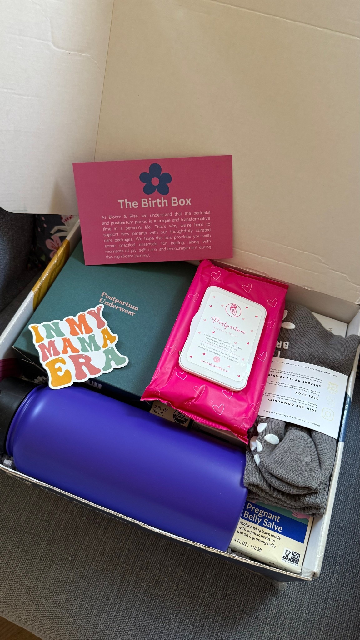 Bloom & Rise birth box, perfect for expecting moms! 

#LTKBaby #LTKFamily #LTKBump
