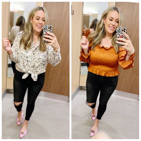 Falling {get it 😝} for these gorgeous blouses 🍁 

#LTKcurves #LTKunder50
