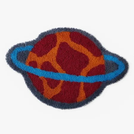 Mainstays Kids Planet Bath Rug, 30" x 21.5" | Walmart (US)