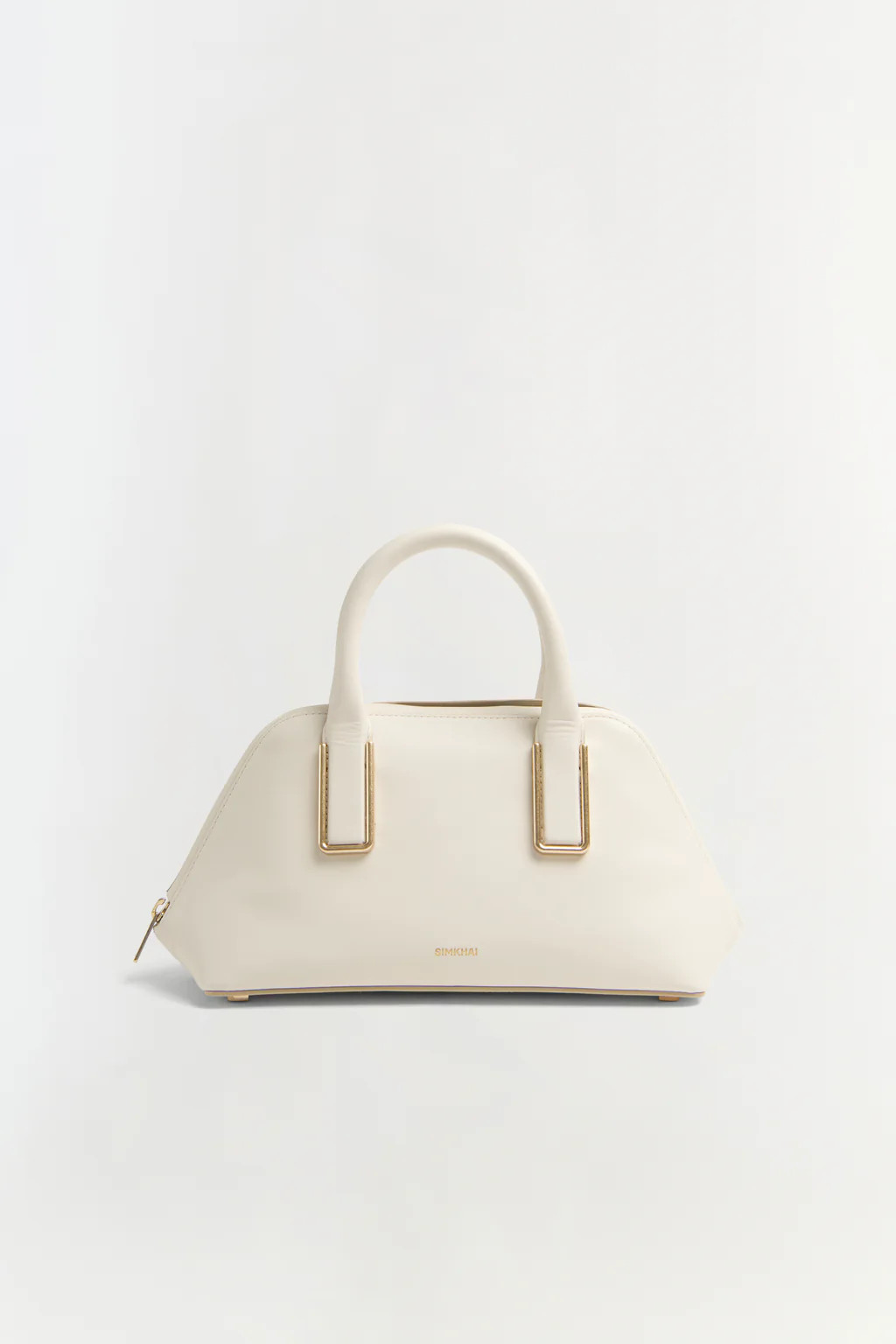 Wynn Small Leather Top Handle Bag | Simkhai