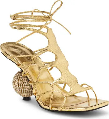 Jeffrey Campbell Le Freak Ankle Wrap Sandal (Women) | Nordstrom | Nordstrom