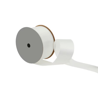 Satin Fabric Ribbon White - Spritz™: Polyester Gift Ribbon for Birthday & Easter, 9ft x 1.5in | Target