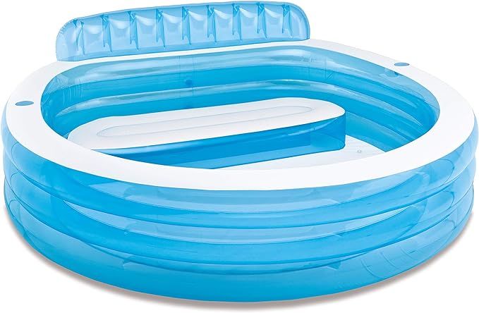 Intex Swim Center™ Inflatable Family Lounge Pool, 90" X 86" X 31", for Ages 3+ | Amazon (US)
