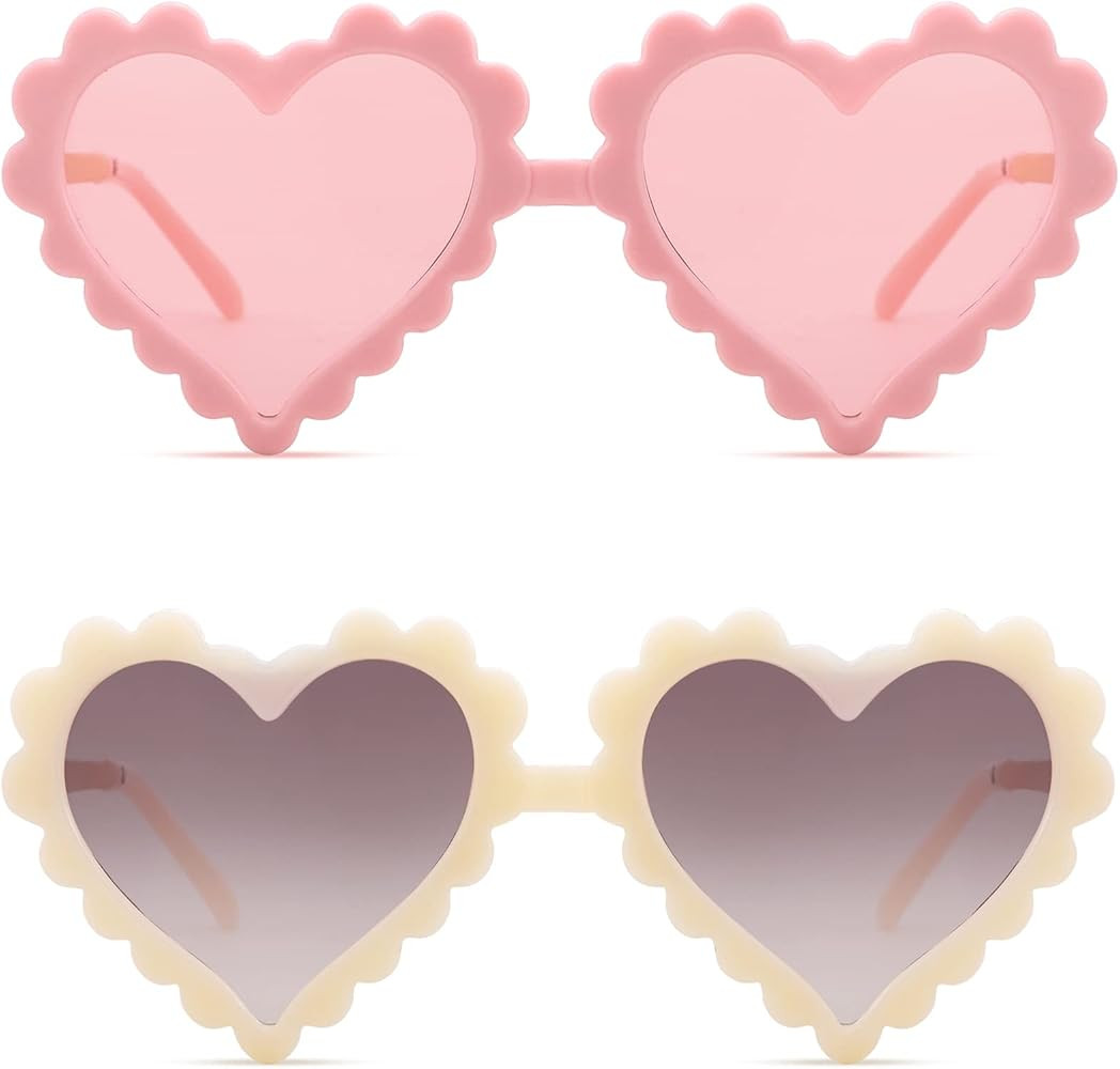 Pro Acme Heart Kids Sunglasses UV 400 Protection Fashion Cute Sun Glasses for Girls | Amazon (US)