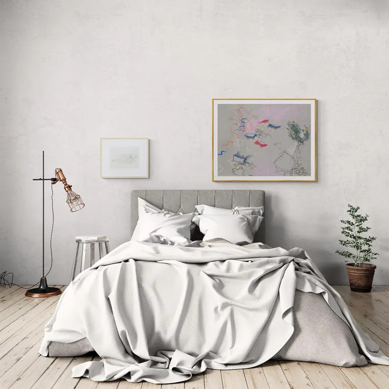 Zmago Jeraj – Giclée 4: Drawing, 1970s - Etsy | Etsy (US)