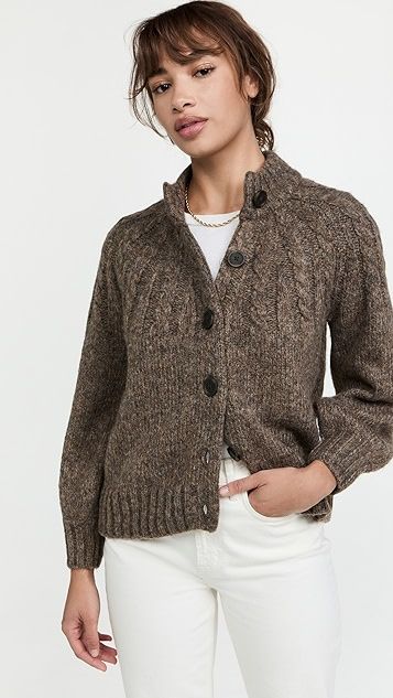 Harwood Mock Neck Cardigan Sweater | Shopbop