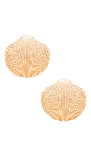 Sea Earrings in Gold | Revolve Clothing (Global)