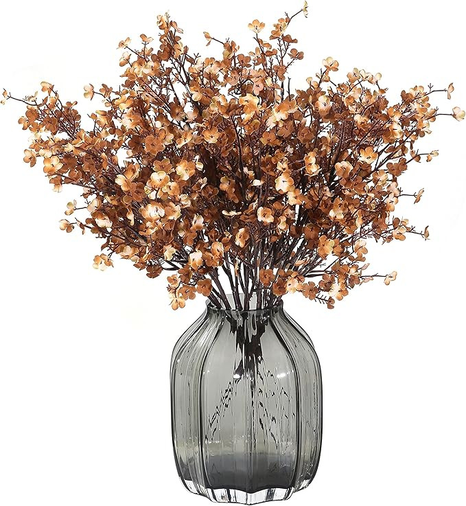 JAKY-Global Babys Breath Silk Artificial Flowers 6 Bundle Fake Plants Fall Stems Decorations for ... | Amazon (US)