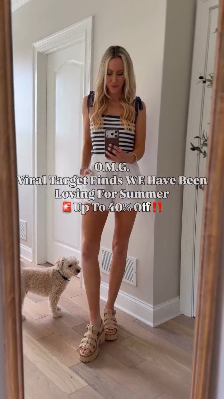 Target red, white, & blue on sale‼️🍒💙Summer new arrivals from Target that WE have been loving! Last minute Memorial Day outfits + for all summer long! Think Fourth of July, too!🇺🇸 From the classic coastal outfits that are giving Ralph Lauren to the trending everyday outfits that can be worn all summer long- these Target finds are just TOO GOOD🤌🏻 Reminding me of Abercrombie + Anthro, too! Run, don’t walk- some of these Target outfits are viral restocks that are back! Items selling FAST fyi! I’m seriously IN LOVE with it all, but what’s your fave?👇🏻@target

#summeroutfit #targetfinds #targetstyle  #newattarget  #ad  red, white, and blue, Target haul, Target spring, Target summer, Memorial Day outfit, Fourth of July outfit, summer fashion, Target new arrivals, Target new release, Target summer fashion, Target women’s fashion, Target style, date night outfits, Target dress, summer dress, coastal vibe, coastal style, vacation outfits beach, resort wear 2026, Target style finds, Target outfit, new Target drops, viral denim, denim shorts, two piece set, matching set, business casual workwear, everyday style, easy outfit, comfy casual, Target fashion finds, Target weekly finds, everyday outfits, casual outfits, Target must haves, affordable spring outfits, spring outfit ideas, budget friendly fashion, mom style, over 30, mom approved, summer fashion 2026, summer outfits, work outfits, business casual workwear

#LTKootd #LTKSaleAlert #LTKSeasonal