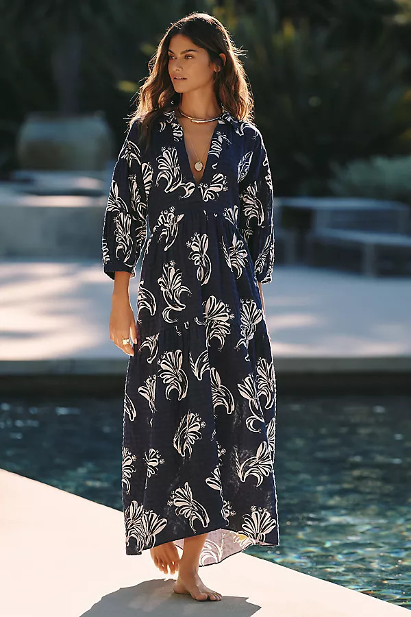 Celandine x Suzanne Lustig Carolita Maxi Dress | Anthropologie (US)