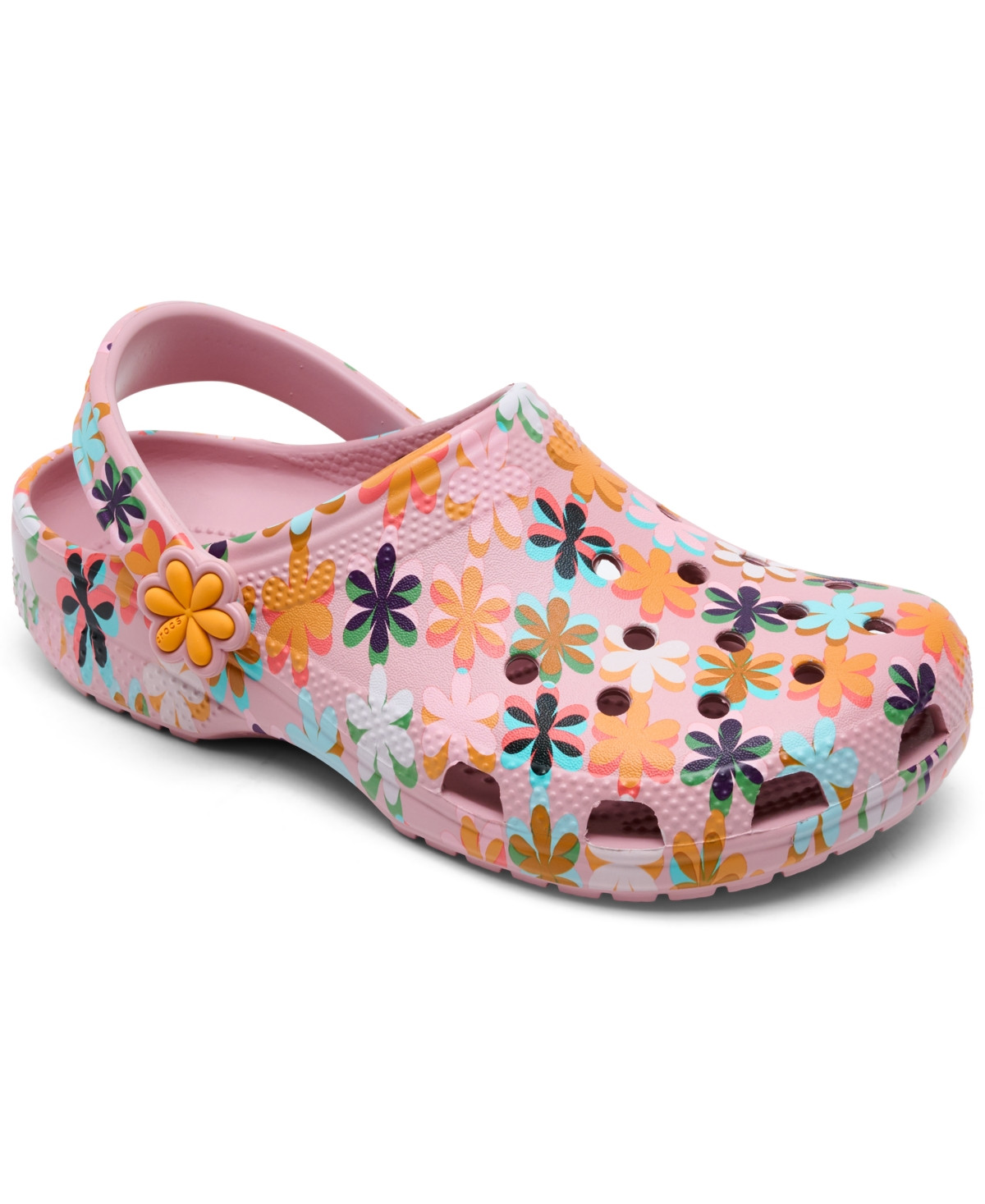 Crocs Big Girls' Classic Retro Summer Classic Clogs from Finish Line - Mauve | Macy's