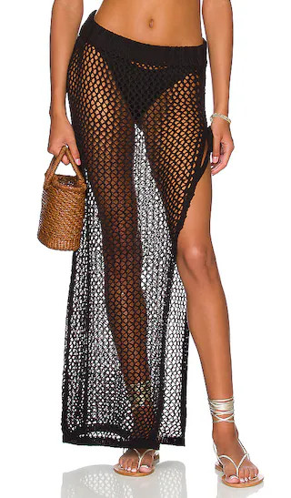 Deborah Skirt in Black | Revolve Clothing (Global)